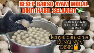 RAHASIA BAKSO HALUS MULUS‼️TEKSTUR KENYAL DAN KERAS ADA KUNCINYA🔑 [upl. by Adian]