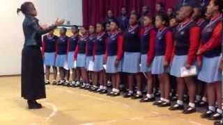 Mhatlane High School Choir 11 [upl. by Bores]