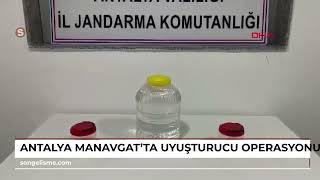 ANTALYA Manavgatta uyuşturucu operasyonu [upl. by Nnylireg]