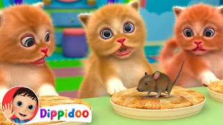 Three Little Kittens  Nursery Rhymes amp Kids Songs  Dippidoo [upl. by Dieball]