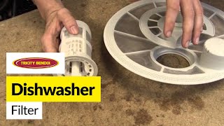 Fitting a Tricity Bendix Dishwasher Filter  Easy Guide Here [upl. by Seadon307]