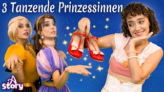 3 Tanzende Prinzessinnen  Pollyanna Die SchneeköniginGute nacht geschichte DeutschA Story German [upl. by Lemuela]