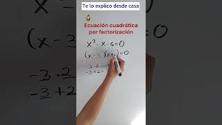 Factorizando una ecuación cuadrática [upl. by Kuster]