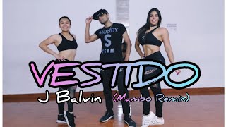 VESTIDO  J BALVIN MAMBO REMIX  EL PEJASO MUSIC  EVAN CUERVO DANCE WORKOUT [upl. by Eirot]