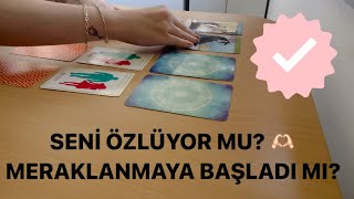 SENİ ÖZLÜYOR MU SENİNLE İLGİLİ MERAKI VAR MI TAROT İLE ÖĞRENELİM 💋🫶🏻 [upl. by Asnarepse107]