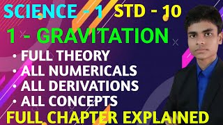 Gravitation  Class  10  Science  1  Full chapter explained  Detailed explanation from basic [upl. by Luiza]