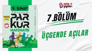 9SINIF PARKUR MATEMATİK 7BÖLÜM ÜÇGENDE AÇILAR sy158177 [upl. by Erund]