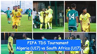 HIGHLIGHTS  Algeria U17 vs South Africa U17  FIFA TDS Tournament [upl. by Asylla]