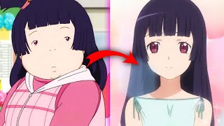 Best Anime Glow up Girl Edition  Reika Weight Loss Journey [upl. by Carlee]