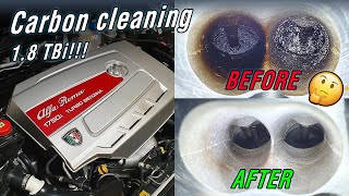 Alfa Romeo 159 18 TBi Carbon Cleaning [upl. by Soule]