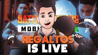 SERIOUS RANK PUSH  ROAD TO TOP 100  BGMI WITH REGALTOS [upl. by Muhcan]