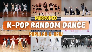 MIRRORED KPOP RANDOM DANCE  POPULAR amp NEW [upl. by Aelhsa]