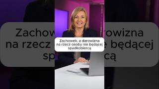 Zachowek a darowizna na rzecz osoby nie będącej spadkobiercą [upl. by Anertal635]