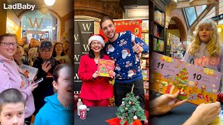 Amazing LadBaby Christmas book signing 2023 🎄❤️ [upl. by Ailegra]