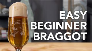 How to make a braggot  Simple recipe for a mead beer hybrid with hops [upl. by Aisatsanna]