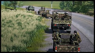 Is this the LARGEST convoy in Squad [upl. by Daffi]