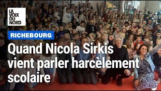 Harcèlement scolaire  Nicola Sirkis dans une classe du PasdeCalais [upl. by Kapoor]