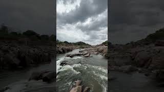 Coracle Ride  A must do thing in Hampi Sanapur Lake  hampi coracleride sanapur shorts [upl. by Ayocal]