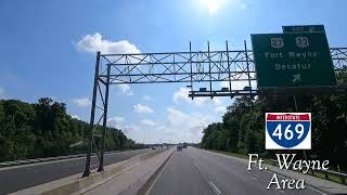 I 469 North and West End to End Tour Fort Wayne Area [upl. by Yemorej]