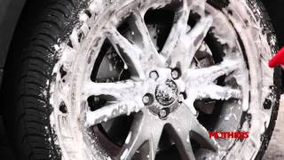 Mothers  Foaming Wheel amp Tire Cleaner  How To [upl. by Sterling]