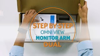 OmniView Monitor Arm Dual Assembly VersaDesk [upl. by Colson]