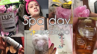 SPA DAY REALZÃO EM CASA  Selfe care autocuidado spa day Glow up [upl. by Odrahcir]