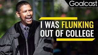 Dont Be Afraid to Fail Big To Dream Big  Denzel Washington  Goalcast [upl. by Quartas695]