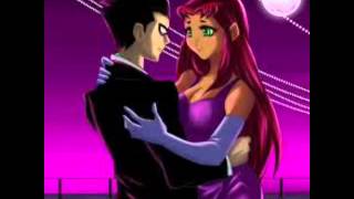 Starfire and robin kiss you [upl. by Shuman]