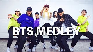 5분 순삭 고등학생들이 추는 방탄소년단 커버댄스 메들리  BTS DANCE MEDLEY feat YURIM [upl. by Jeno]