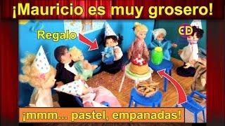 🔴 Niño gros3ro El cumpleaños de Mauricio 02 Cuentos con valores canal infantil seguro [upl. by Aleda416]