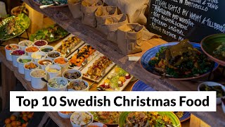 Top 10 MustTry Swedish Christmas Foods [upl. by Lorilee]