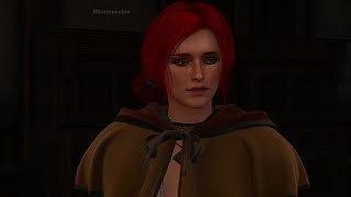 Witcher 3 Dijkstra laughs as Geralt hurts Triss feelings [upl. by Mcallister]