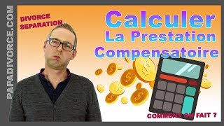 Comment calculer la prestation compensatoire dun divorce [upl. by Losiram]