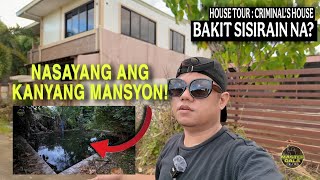 PART 2 ABANDONADONG MANSYON NG KRIMINAL HOUSE TOUR NIRAID CREEPY PA RIN KAHIT UMAGA [upl. by Lorita]