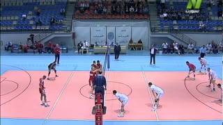 Ahly vs Zamalek volleyball final match Egypt league 2013 5 [upl. by Surbeck753]