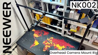 NEEWER NK002  Overhead Camera Mounting Rig  Perfect for Photos and Videos [upl. by Dahs220]