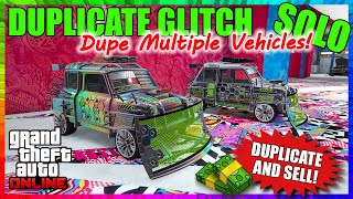 Car Duplicate Glitch Solo Easy Tutorial How To Dupe Your Cars  GTA 5 Online [upl. by Timoteo17]