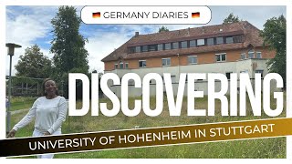 Europe Trip Season 1 Episode 3 Discovering the University of Hohenheim in Stuttgart Germany [upl. by Lacombe890]