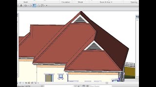 Day 30 How to Create Dutch Gable in Revit [upl. by Namso332]