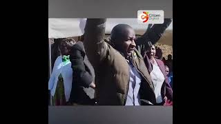 “No Rigathi No Ruto” Nyeri residents chant ahead of public participation on Gachagua impeachment [upl. by Renata]