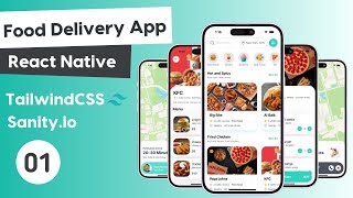 Food Delivery App with React Native 1  Introduction [upl. by Aihtyc883]