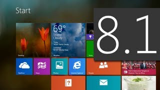 Windows 81 Preview Demo [upl. by Niuqauj]