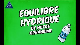 Équilibre hydrique de lorganisme [upl. by Sokcin]