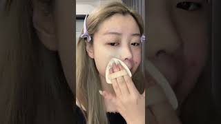 Compact Coverage 😍 makeuptutorial beautytutorial yt koreanmakeuplook [upl. by Ailido]