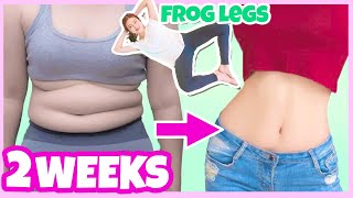 LOSE BELLY FAT and ABS WITH FROG LEGS  9mins Easy Home Workout [upl. by Hugh]