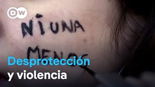 Femicidios en aumento mientras Argentina desmantela estructuras de protección [upl. by Tirb513]