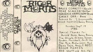 Rigor Mortis  Demo 86 Full demo  Own Rip [upl. by Ysle]