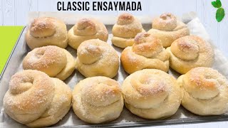 Classic Ensaymada RecipeSoft and Fluffy Ensaymada [upl. by Nirhtak6]