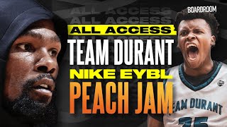 The Life of Elite High School Basketball Stars  Team Durant Nike EYBL All Access [upl. by Brocky33]