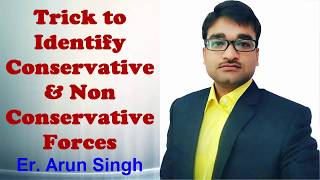 WORK POWER amp ENERGY  Short Trick for Conservative amp Non Conservative forces Jee main amp advance [upl. by Ferrel487]